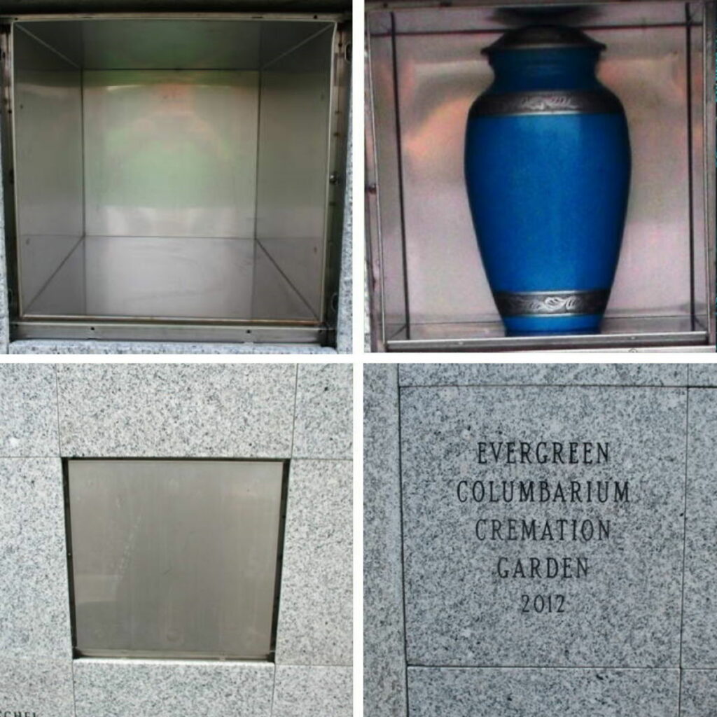 Columbarium Niches • Evergreen Cemetery & Crematory
